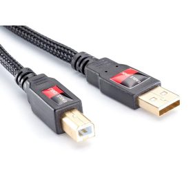 Eagle Cable DELUXE USB 2.0 A - B kábel, 0,8 m, 0,8 m