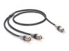 Eagle Cable DELUXE II Mini 3,5 mm jack - 2xRCA kábel, 0,8 m