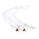 Eagle Cable HIGH STANDARD 3,5 mm jack - 2xRCA kábel, 0,8 m