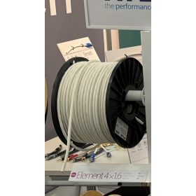   Atlas Cables Element Speaker 4 x 1.6 hangszóró kábel, fehér, 100 m