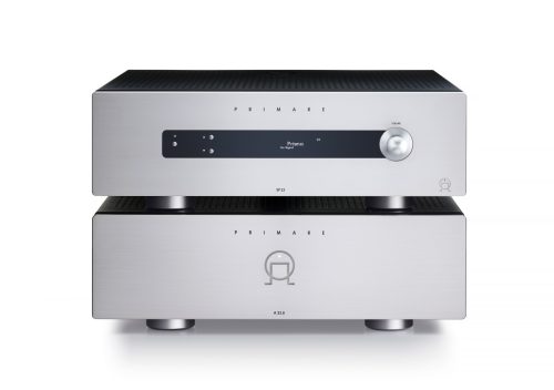 Primare SP25 + A35.8 11 csatornás házimozi processzor + 8 csatornás végerősítő szett, titánium szürke