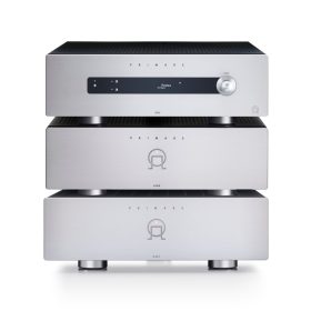   Primare SP25 + A35.8 + A35.2 - 5.1.2, 5.1.4 és 7.1.2 konfigurációkhoz, 11 csatornás házimozi előerősítő + 8 csatornás végerősítő + sztereó végerősítő szett, titánium szürke