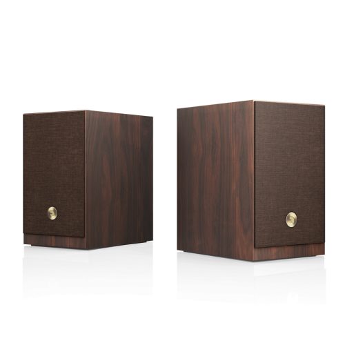 Audio Pro A28 vezeték nélküli sztereó multiroom hangszóró pár, dió