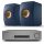 Cambridge Audio CXA81 MkII sztereó integrált erősítő + KEF LS50 Meta polcsugárzó pár, kék