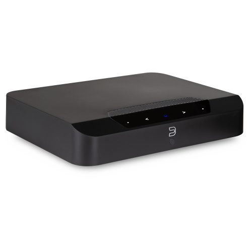 Bluesound POWERNODE EDGE, sztereó erősítő és multiroom hálózati zenei lejátszó, fekete