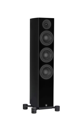 System Audio SA Legend 40.2 Silverback aktív, WiSA-képes, padlón álló négyutas zárt hangsugárzó db, fekete