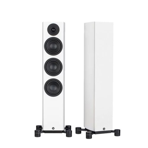 System Audio SA Legend 40.2 Silverback aktív, WiSA-képes, padlón álló négyutas zárt hangsugárzó pár, fehér