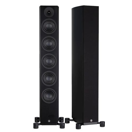 System Audio Legend 60.2 Silverback aktív, WiSA-képes, padlón álló négyutas zárt hangsugárzó pár, fekete (B-Stock)