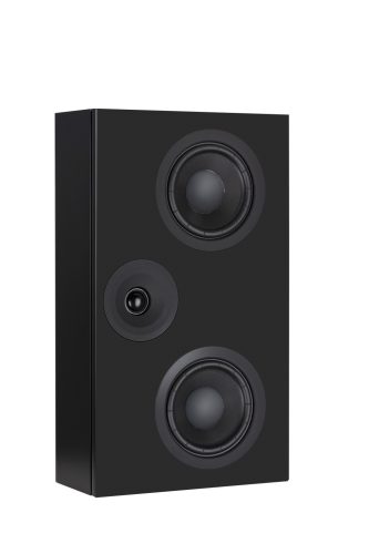 System Audio SA legend 7.2 Silverback aktív, WiSA-képes, háromutas, zárt, falra rögzíthető hangsugárzó (db), fekete