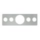 KEF RIF160L ROUGH-IN 160MM RECTANGLE, acél beépítő sablon
