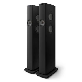   KEF LS60 Wireless aktív vezeték nélüli padlón álló hangfal pár, fekete