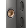 KEF LS60 Wireless aktív vezeték nélüli padlón álló hangfal pár, titánium
