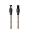 KEF K-Stream Ethernet kábal, 8 m, fehér/réz