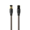 KEF K-Stream Ethernet kábal, 8 m, titán/réz