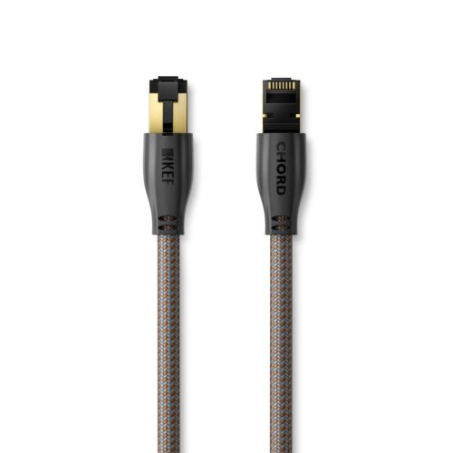 KEF K-Stream Ethernet kábal, 8 m, titán/réz