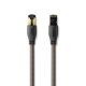 KEF K-Stream Ethernet kábal, 8 m, titán/réz