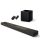 KEF XIO Soundbar (fekete) + Kube 10 mélyláda (fekete) + KW2 vezeték nélküli adapter