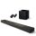 KEF XIO Soundbar (fekete) + Kube 8 mélyláda (fekete) + KW2 vezeték nélküli adapter